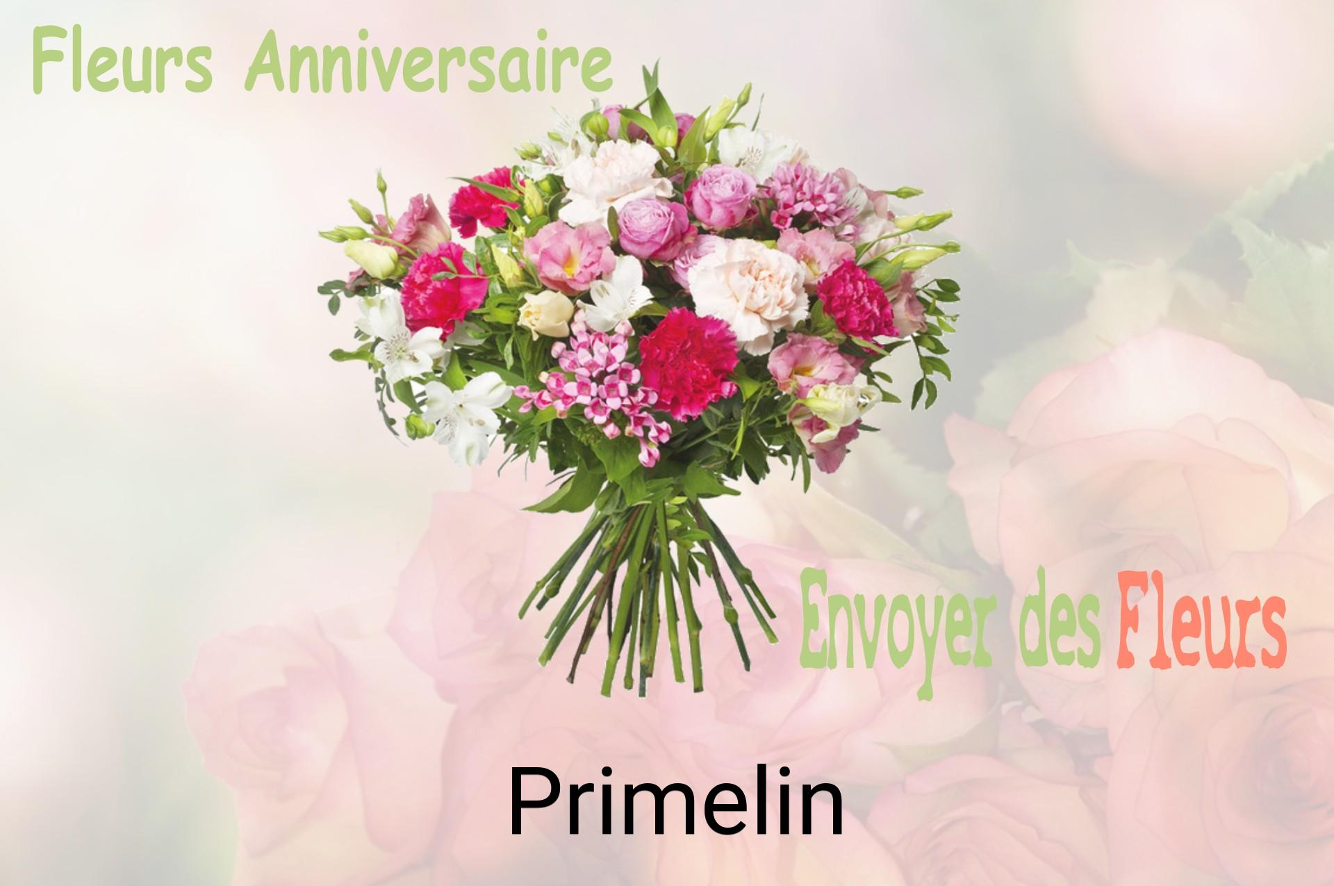 Bouquet de fleurs d’anniversaire livré à Primelin